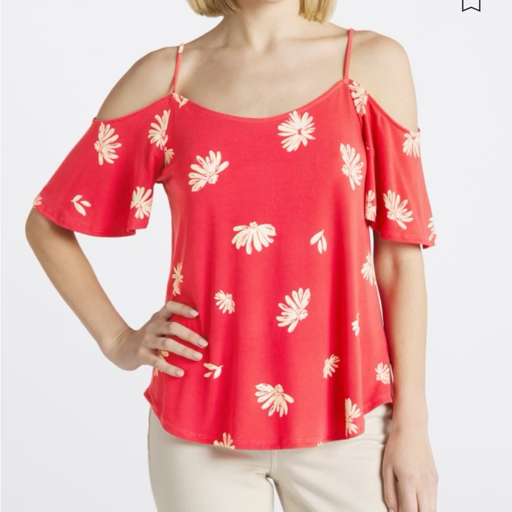 New Cold Shoulder Top